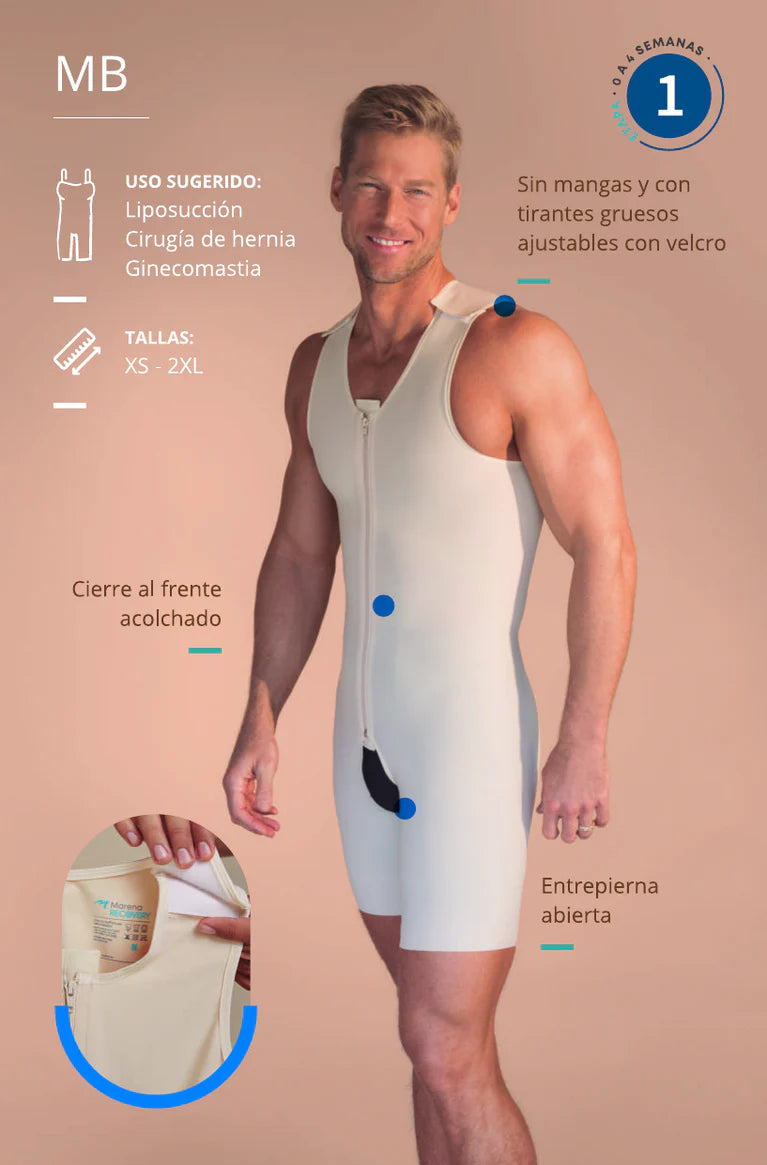 Faja Postquirúrgica Masculina